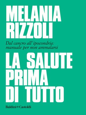 cover image of La salute prima di tutto